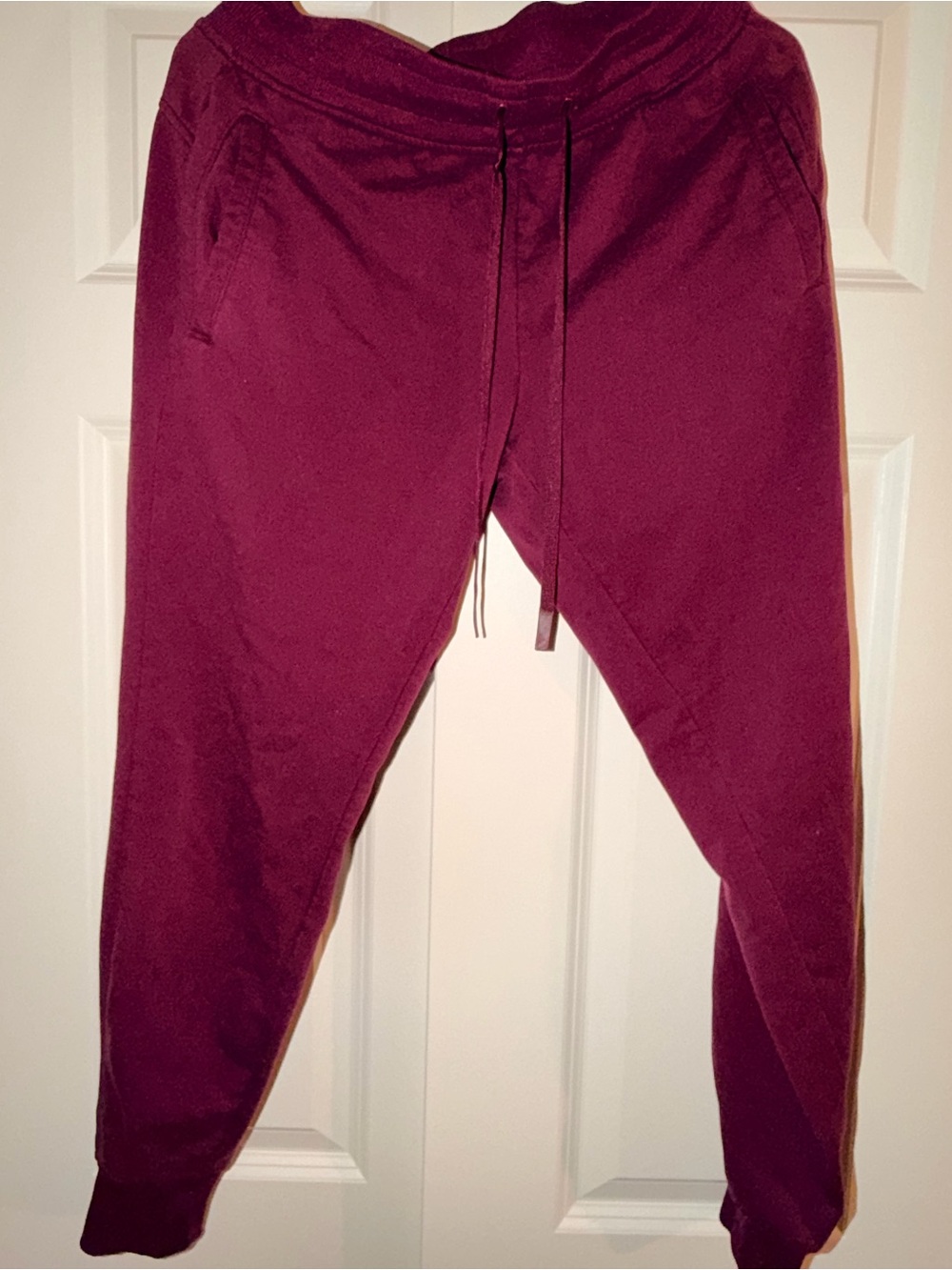 Burgundy Jogger Pants - Classic Casual Fit